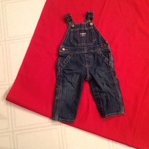 Child's  jean overalls 9 months